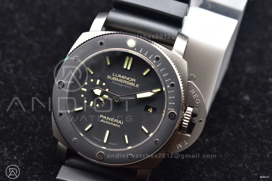 PAM389 V2 1:1 O VSF Strap Rubber on Best Black Edition Clone Super P.9000 0226